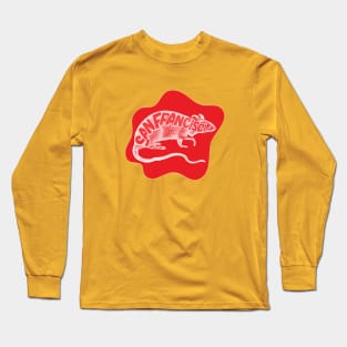 California Distressed Love Rat By Abby Anime(c) Long Sleeve T-Shirt